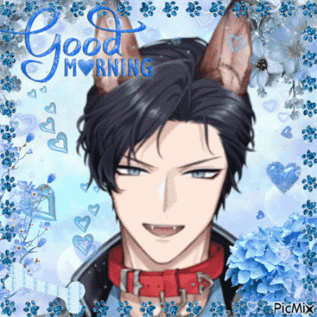 Good Morning Vtuber GIF