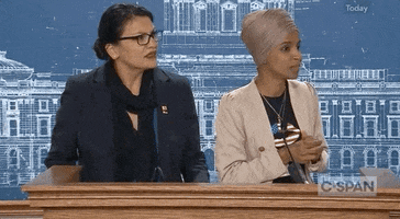 Come Here Ilhan Omar GIF by GIPHY News