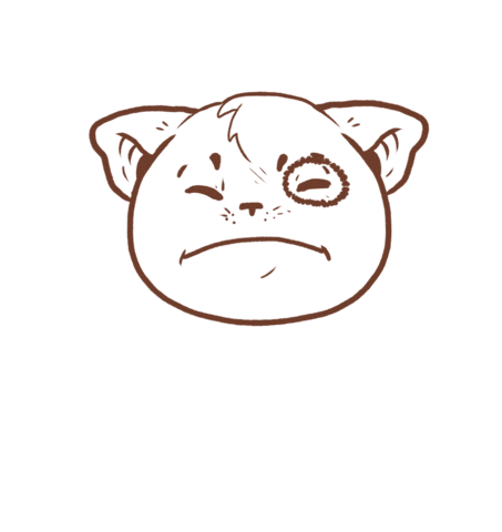 Angry Cat Sticker by Lonecat