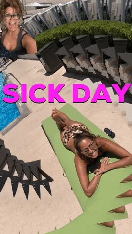 happy day off GIF by Tricia  Grace