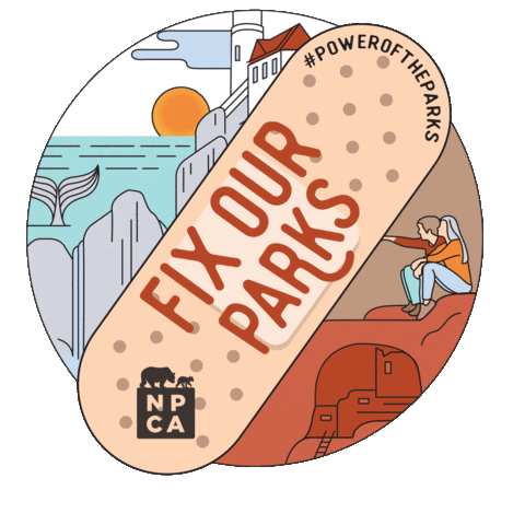 National Park Sticker by National Parks Conservation Association