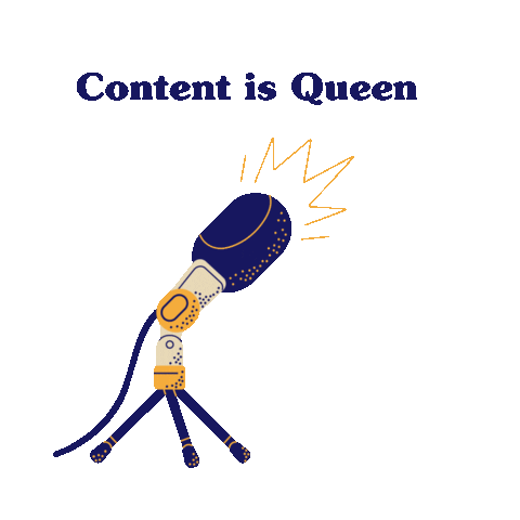 Content is Queen Sticker