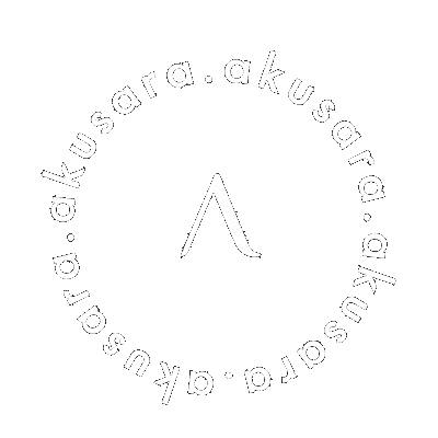 Logo Sticker by akusarapro