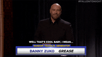 Tonight Show Grease GIF by The Tonight Show Starring Jimmy Fallon