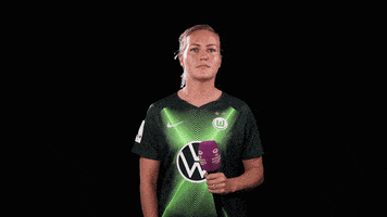 Kristine Minde Soccer GIF by VfL Wolfsburg