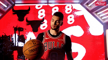 Zach Lavine Bulls GIF by NBC Sports Chicago