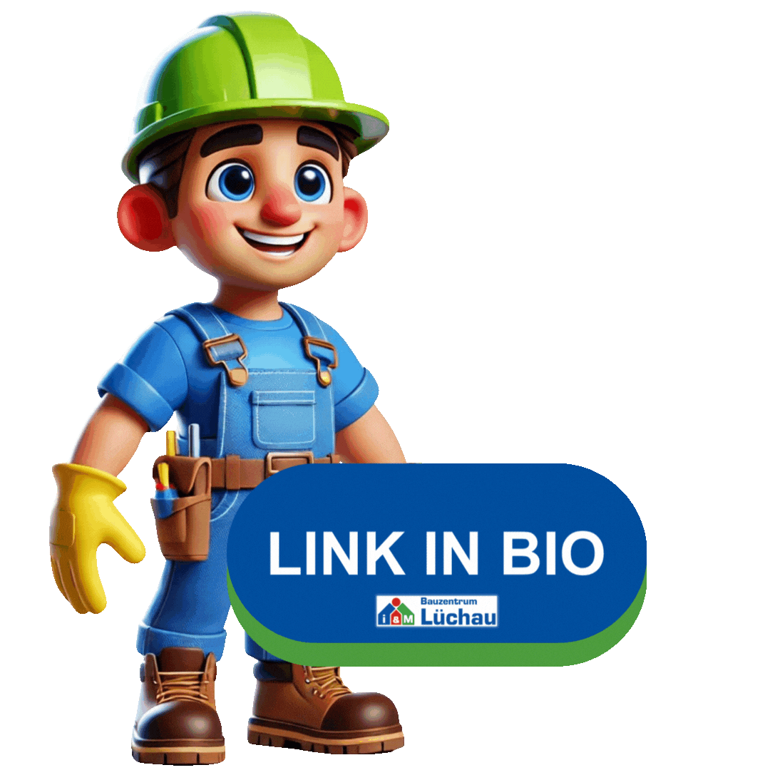 Link In Bio Baumarkt Sticker by Bauzentrum Lüchau