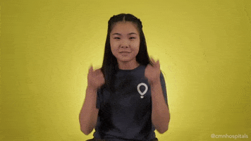 Open Your Eyes Girl GIF by Children's Miracle Network Hospitals