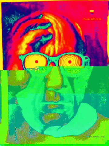 michaelpaulukonis glitch picasso glitchaesthetic think different GIF