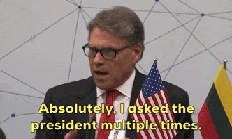 rick perry absolutely i asked the president multiple times GIF
