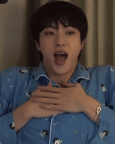 Jin Bts Omg GIF