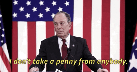 Mike Bloomberg GIF - Find & Share on GIPHY