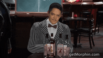 Tv Show Drinking GIF by Morphin