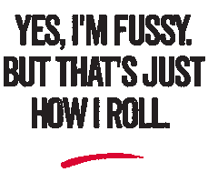 Two Fussy Blokes Sticker