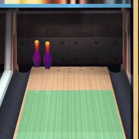 Bowling Spare GIF by WannaPlay Studio