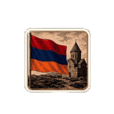 Armenia Sticker by AB Media USA