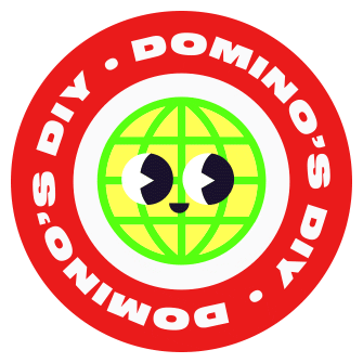 Diy Dominos Sticker by Domino's Pizza