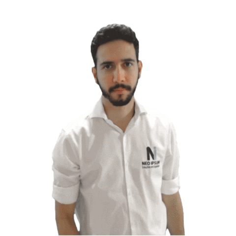 Neohugo Sticker by Neo Ipsum