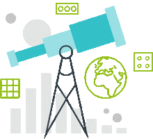 Telescope Forerunner Sticker by Peikko Deutschland GmbH