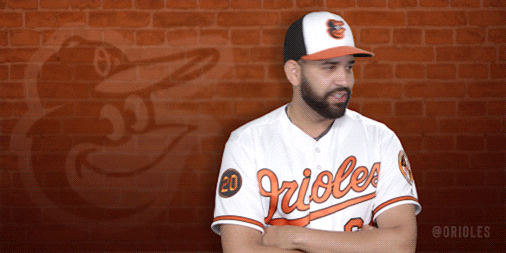 Get Out Wave GIF by Baltimore Orioles - Find & Share on GIPHY