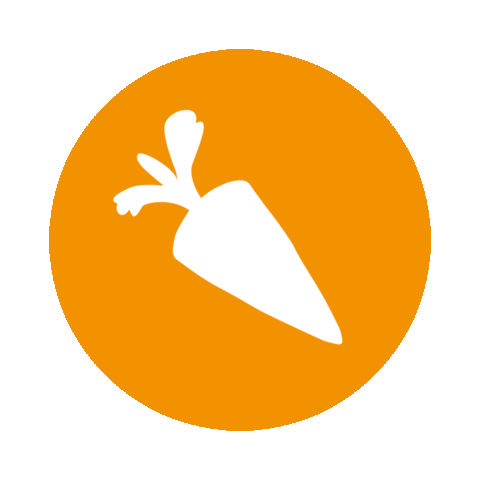Karotte Sticker by Akademie für Gesundheitsberufe