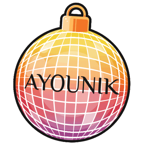 Ayounik Navidad Sticker by Ayounik by Damia Frangie
