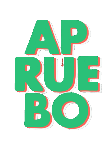 Apruebo Sticker