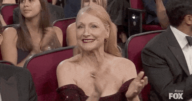 Patricia Clarkson Clap GIF by Emmys