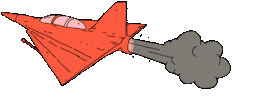 Fly Airplane Sticker by YK Animation Studio