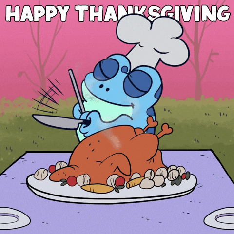 Thanksgiving GIF by Croakey