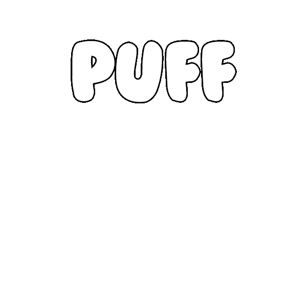 Puff Puff Pass Weed Sticker by Carlos Vara