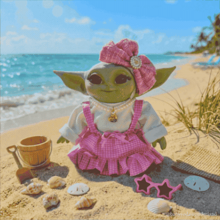 Hip Hop Dance Baby Yoda GIF