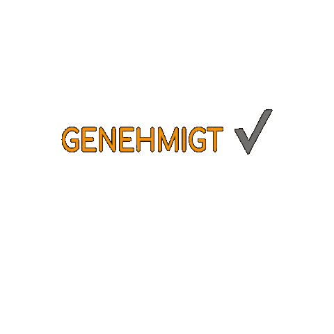 Construction Genehmigt Sticker by pkb-consulting