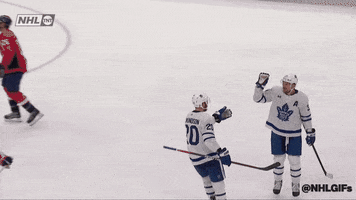 Happy Toronto Maple Leafs GIF by NHL