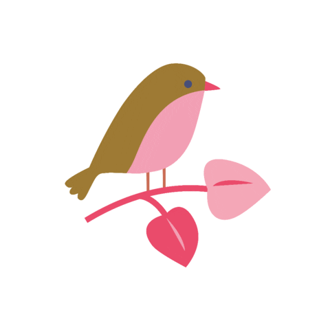 Bird Grow Sticker by minilabo