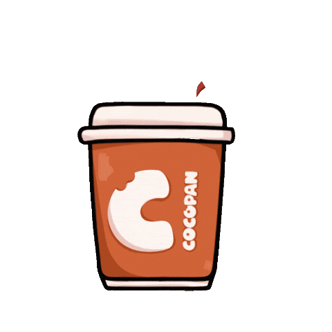 Hot Coffee Morning Sticker by Cocopan