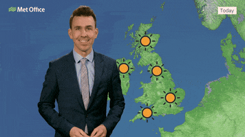 Sunny Day Sun GIF by Met Office weather