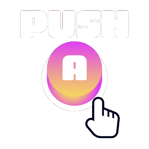 Click Black Neon Sticker by Blackneon studio