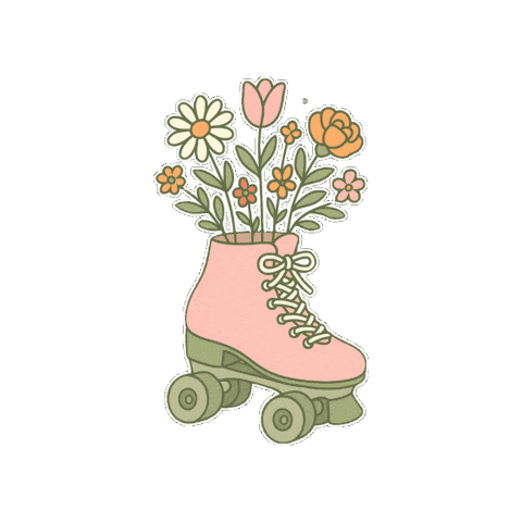 Rollerskate Sticker