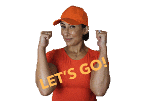 Lets Go Sticker by SairaSkinUK