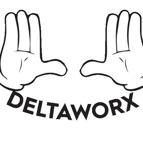 Hands Up Studentjob Sticker by Deltaworx