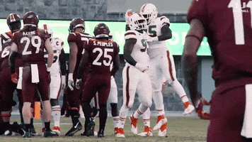 the u hurricane sports GIF by Miami Hurricanes