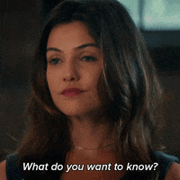 What Do You Want To Know New York GIF by Paramount+