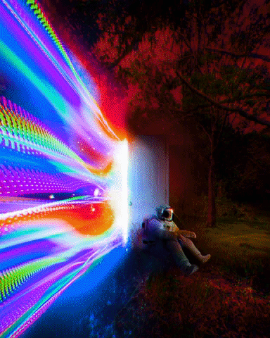 Rainbow Imagine GIF by Lumi