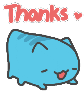 Cat Thanks Sticker by Capoo for iOS & Android | GIPHY
