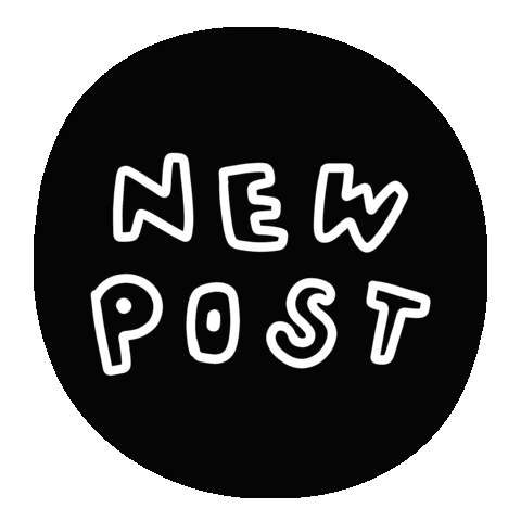New Post Tap Sticker