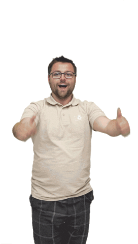 Happy Fun Sticker by Hefti Impressions