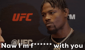 Joking Mixed Martial Arts GIF by UFC