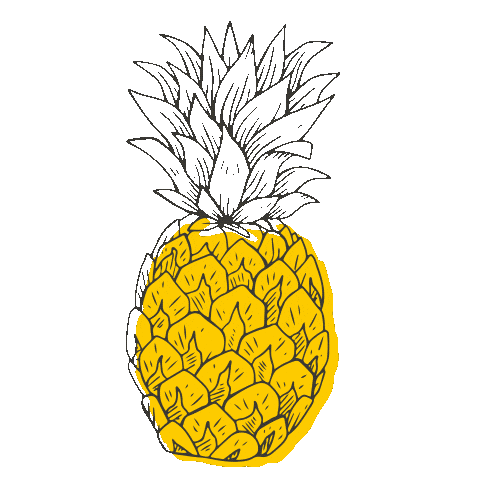 Pineapple Ginger Sticker by The Strait & Narrow