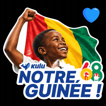 Guinea Flag GIF by Kulu